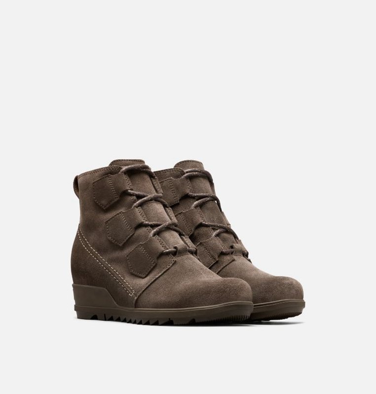 Sorel Dam Wedges Brun - Evie™ Lace Bootie - TGC-460291